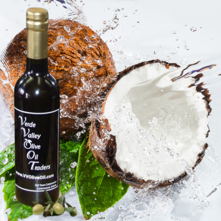 Coconut White Balsamic Vinegar Verde Valley Olive Oil Traders