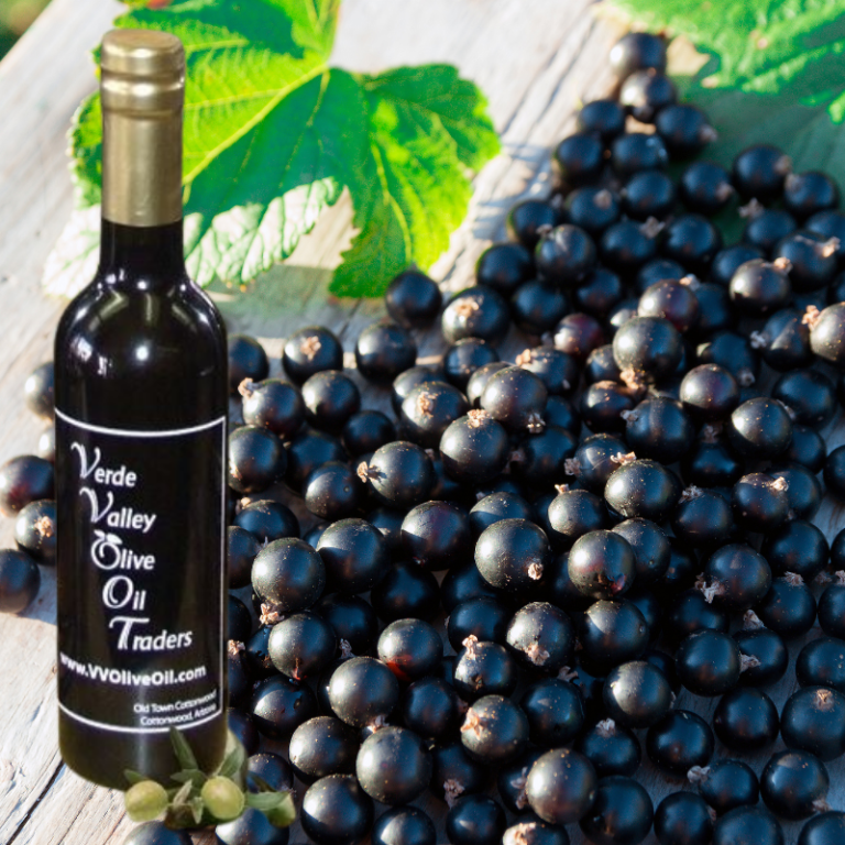 Black Currant Dark Balsamic Vinegars Verde Valley Olive Oil Traders