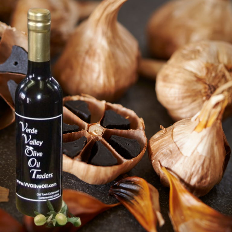 Ginger Black Garlic Infused Olive Oil Verde Valley Olive Oil Traders
