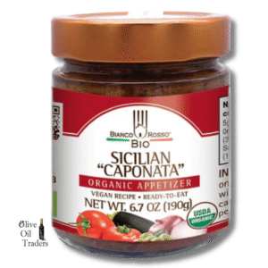 Bianco Rosso Organic- Sicilian Eggplant Caponata