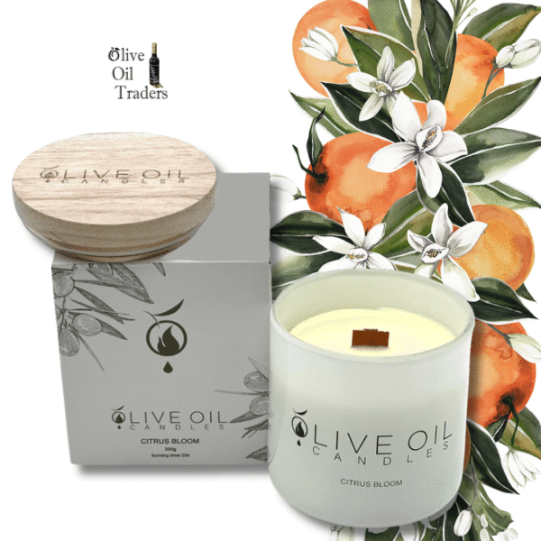 Olive Oil Candle – Citrus Bloom